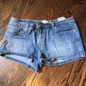 Levi's Blue Denim Women's Shorts